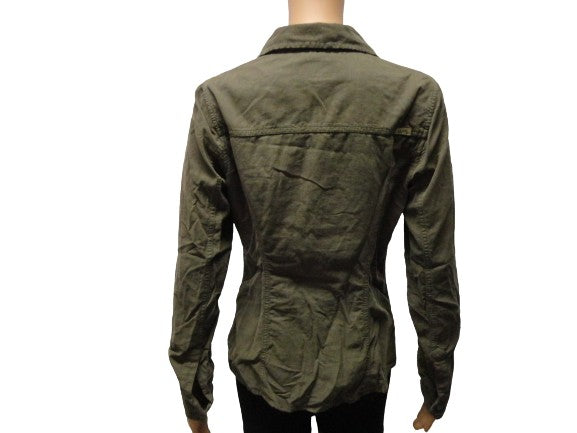 GUESS Long Sleeve Shirt Green Size S SKU 000244-8