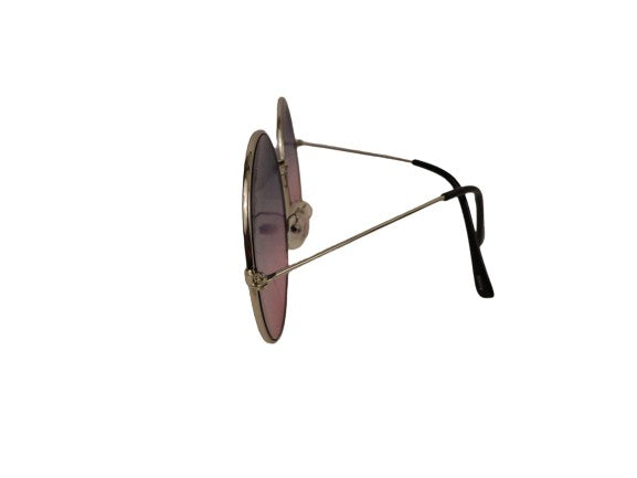 Sunglasses Wire Rimmed Silver SKU 400-12