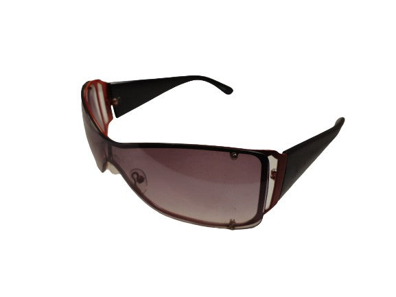 Sunglasses Red & Black w/ Pink Case SKU 400-13