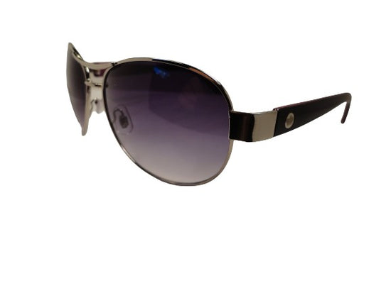 Load image into Gallery viewer, Juicy Couture Sunglasses Silver &amp;amp; Plum Frames NWT SKU 400-15
