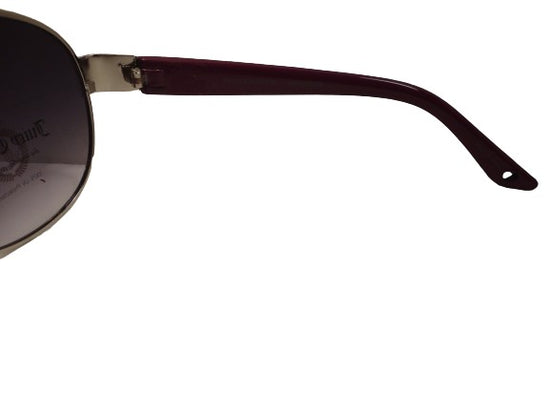 Load image into Gallery viewer, Juicy Couture Sunglasses Silver &amp;amp; Plum Frames NWT SKU 400-15
