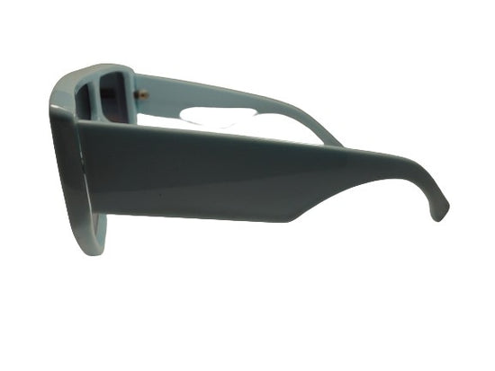 Sunglasses Chunky Sea Foam Blue Frames NWT SKU 400-16