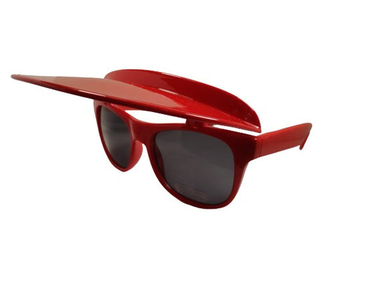 Sunglasses with Visor Red NWT SKU 400-76