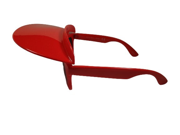 Sunglasses with Visor Red NWT SKU 400-76