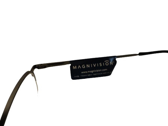 Magnivision Fashion Readers with Dark Grey & Black Case NWT SKU 000351-11