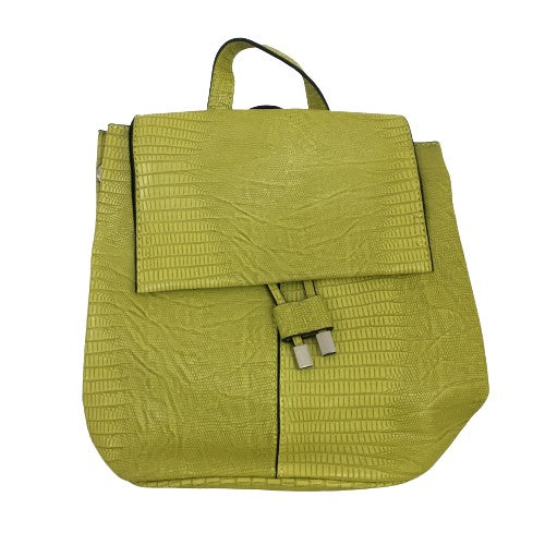 Topshop Handbag Lime Green Reptile Print SKU 000324-22