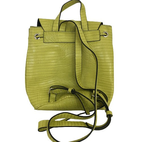 Topshop Handbag Lime Green Reptile Print SKU 000324-22