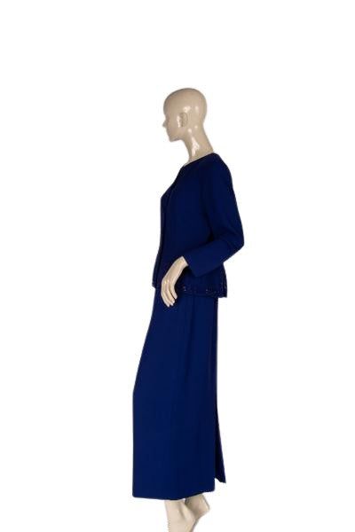 Adrianna Papell Collection 2 PC Set Blue Size 10 SKU 000309-1