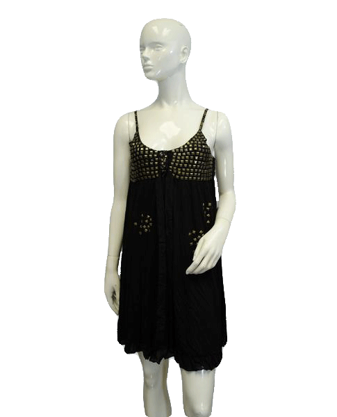 Stunning Embellished Little Black Dress Size Small SKU 000067