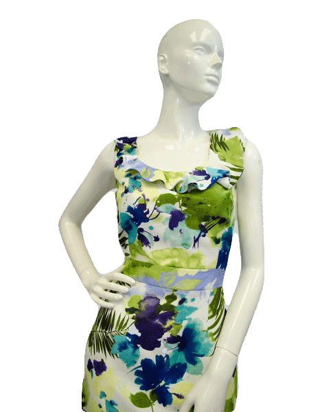 Load image into Gallery viewer, Isabella DeMarco 90&amp;#39;s Floral Garden Dress Size 10 SKU 000066

