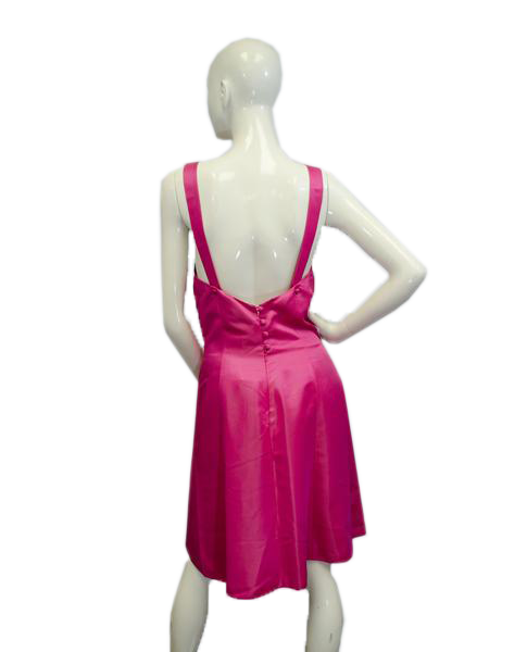 Ellen Tracy 60's Magenta Dress Size 4 NWT SKU 000078