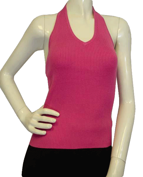 Load image into Gallery viewer, Guess Perfect In Pink Halter Top Size L (SKU 000012)
