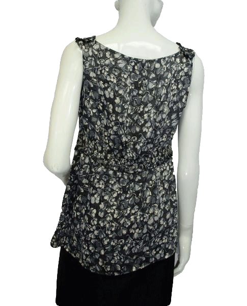 Ann Taylor Calming Flowers Top Size 6 (SKU 000010) – Designers On A Dime