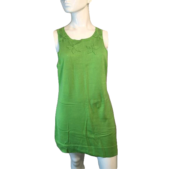 Adrienne Vittadini 80's Lime Green Dress Size L SKU 000123 Designers On A Dime Adrienne Vittadini 80's Lime Green Dress Size L SKU 000123 Designers On A Dime