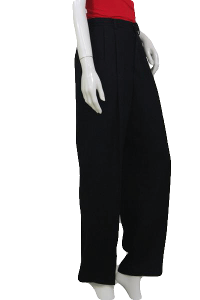 Ellen Tracy 60's Black Wool Dress Pants SKU 000120