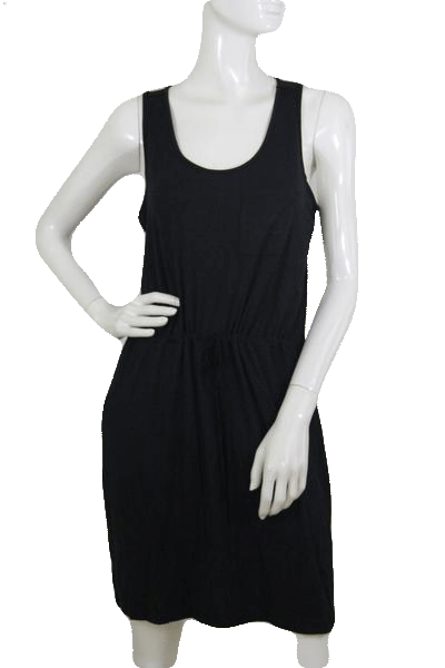 Olive and Oak 90's Black Rayon Tank Top Dress Size S SKU 000174