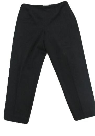 Load image into Gallery viewer, Talbots 80&amp;#39;s Black Stretch Pants Size 12 SKU 000171
